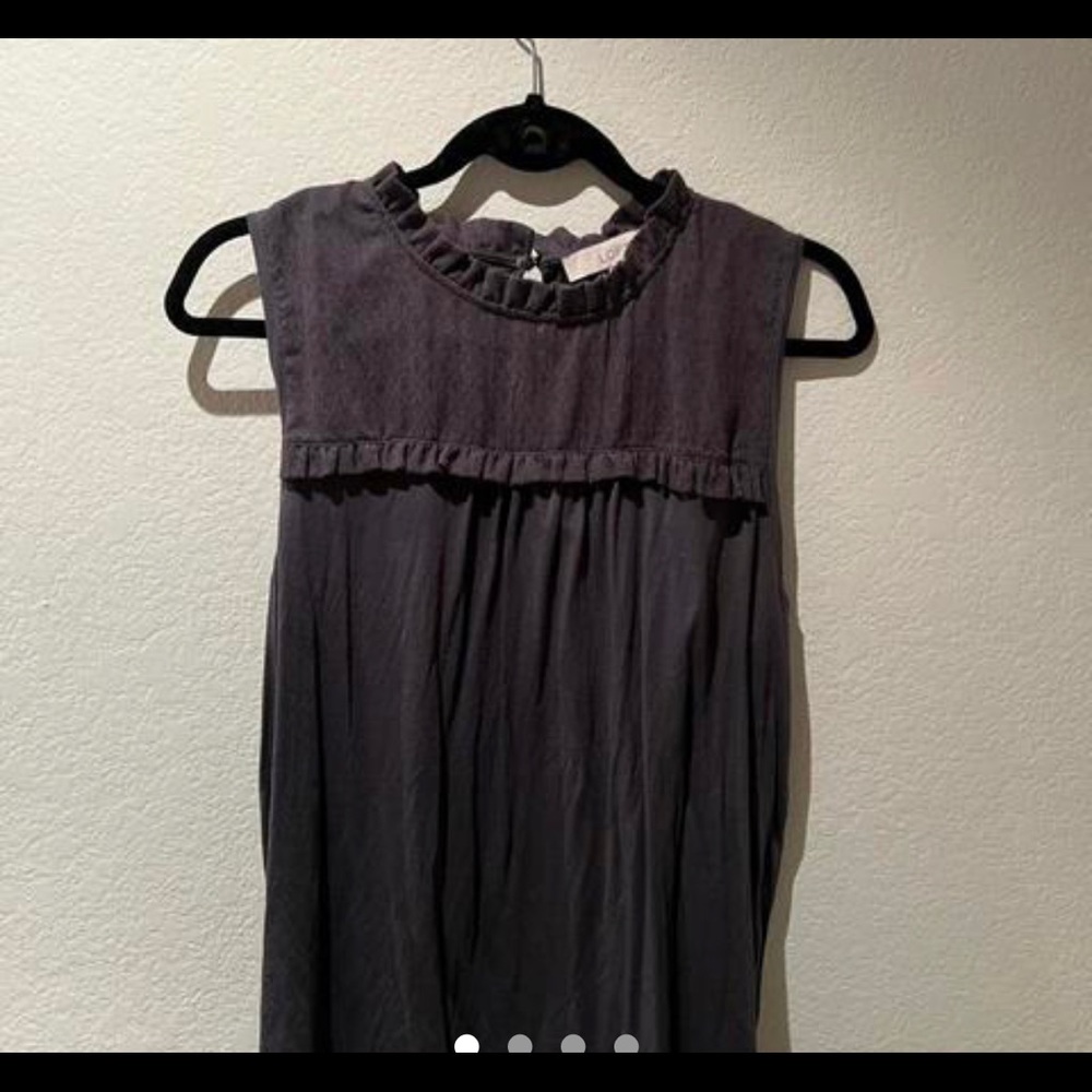 blue women’s tank top
